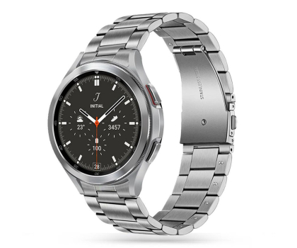 Pasek i akcesoria do zegarków Tech-Protect Stainless do Galaxy Watch 4 / 5 / 5 Pro / 6 / 7 / FE silver